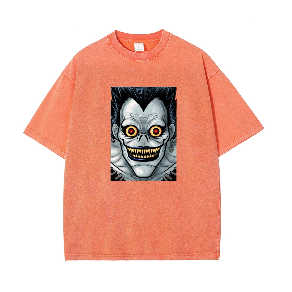 Death Note Demon Vintage Oversized T-Shirt