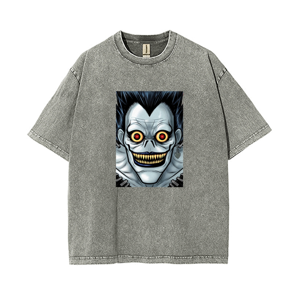 Death Note Demon Vintage Oversized T-Shirt