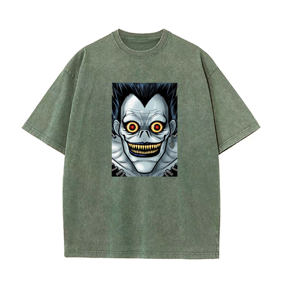 Death Note Demon Vintage Oversized T-Shirt
