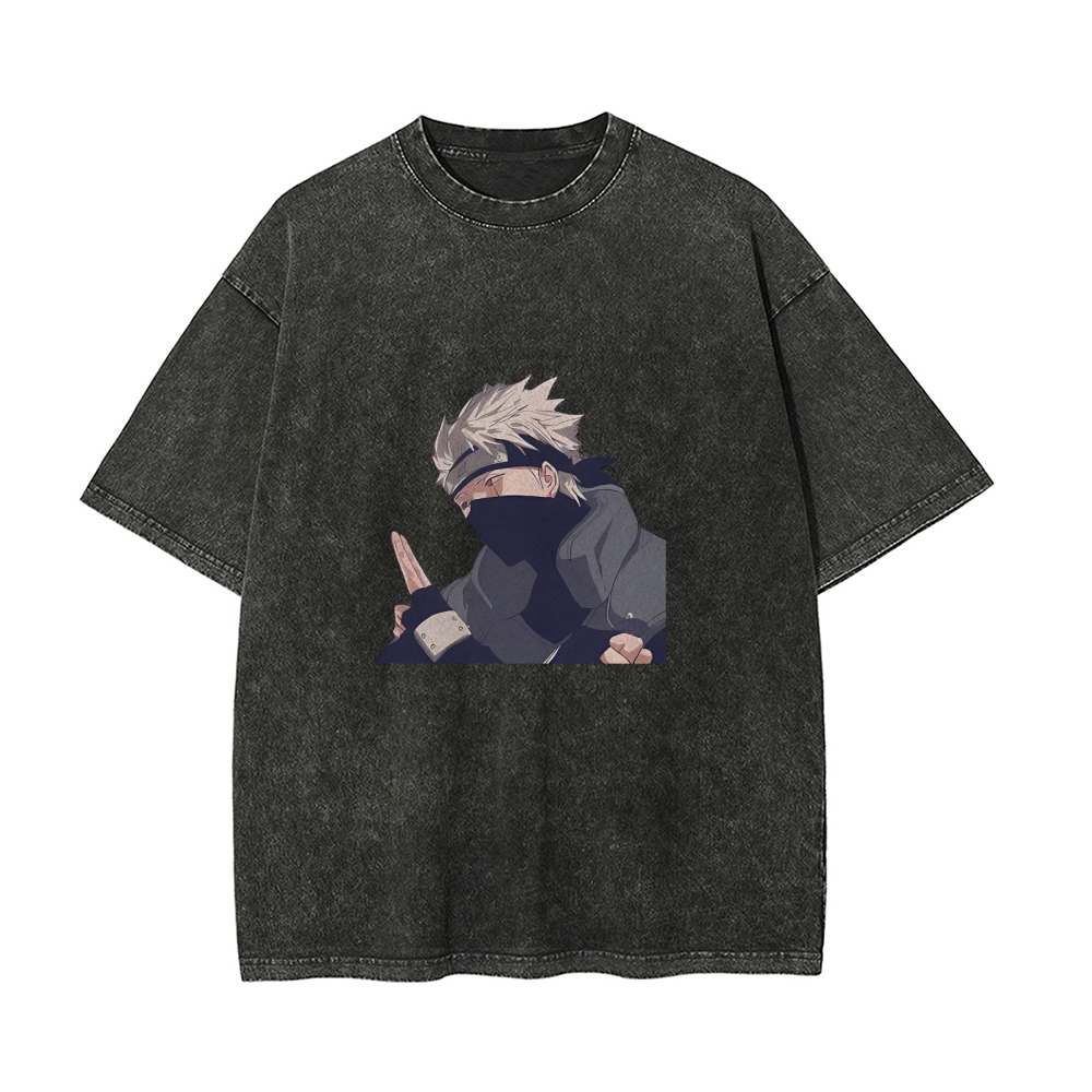 Kakashi's Seal Vintage Oversized T-Shirt