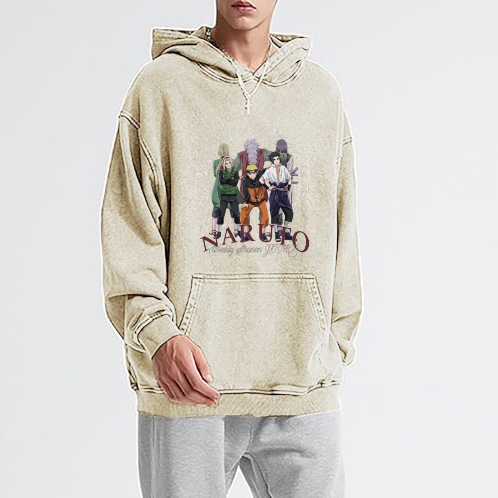 Naruto Perfected Vintage T-shirt | Dragon Ball Super