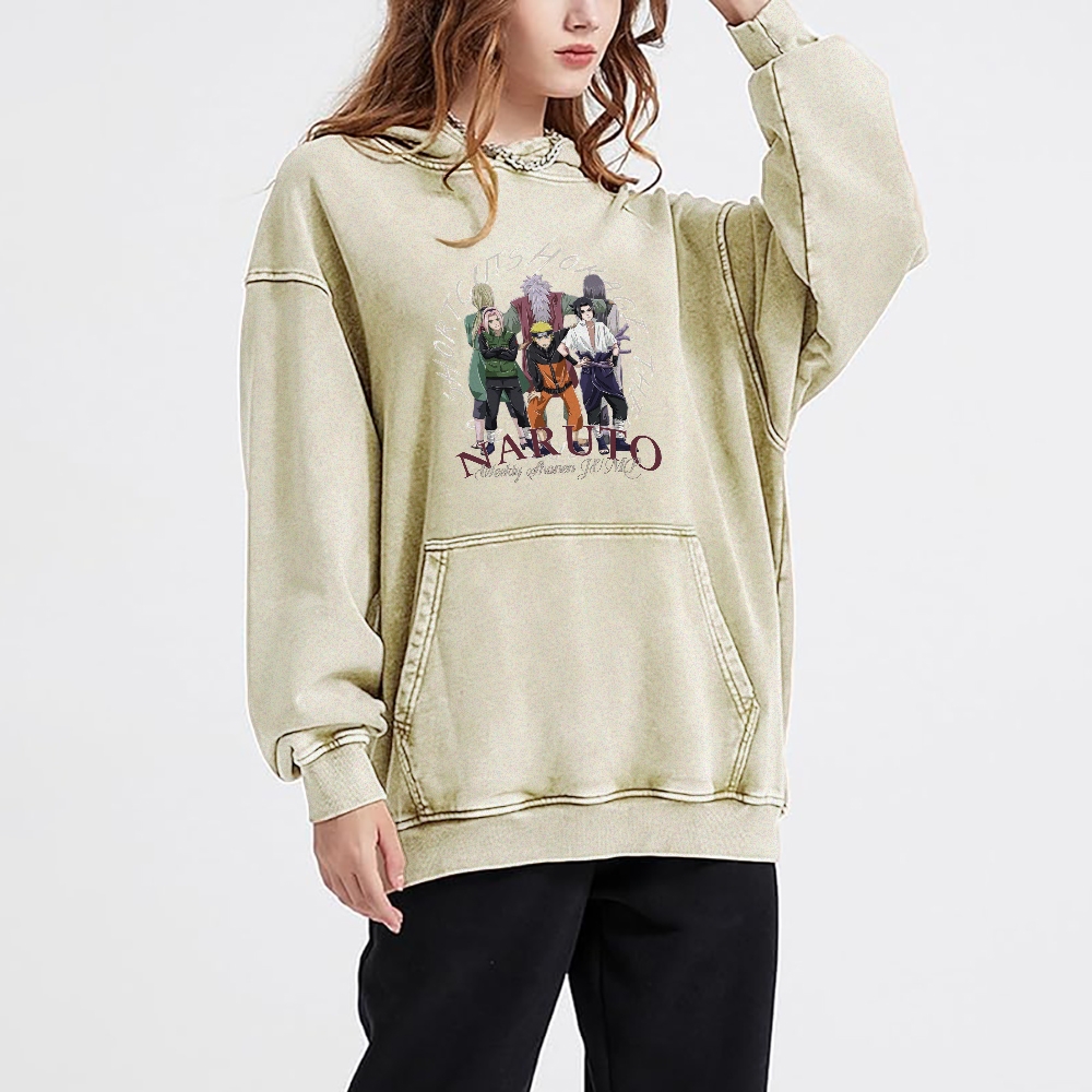 Naruto Perfected Vintage T-shirt | Dragon Ball Super