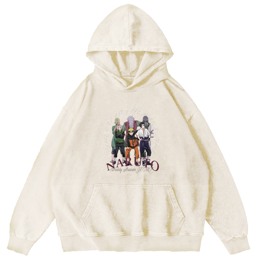 Naruto Perfected Vintage T-shirt | Dragon Ball Super