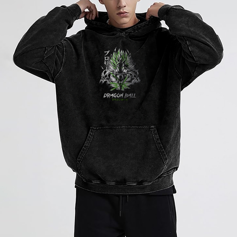 Red Goku Perfected Vintage Hoodie | Dragon Ball Super