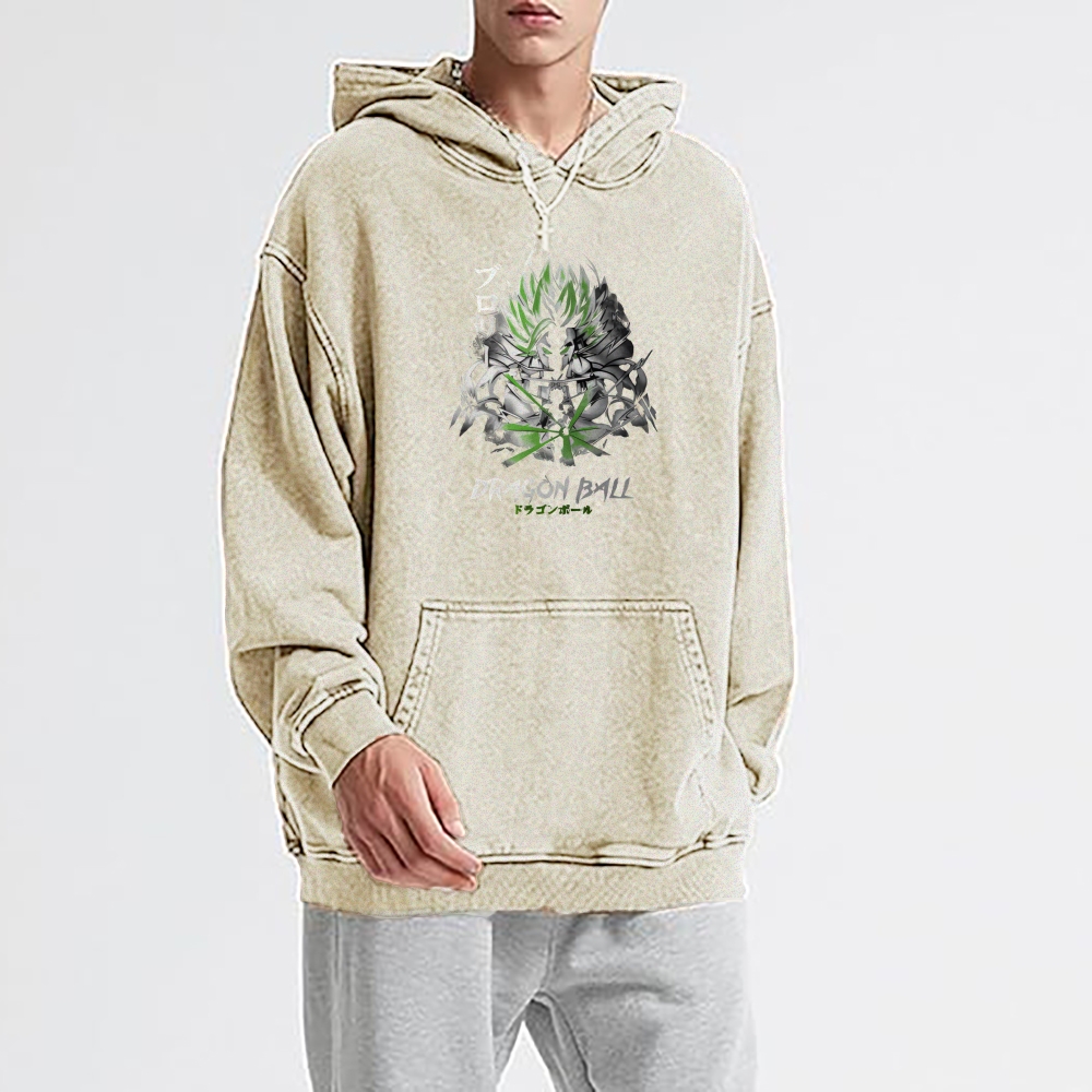 Red Goku Perfected Vintage Hoodie | Dragon Ball Super