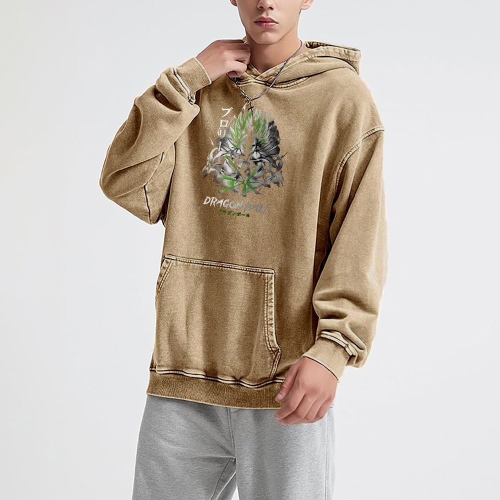 Red Goku Perfected Vintage Hoodie | Dragon Ball Super