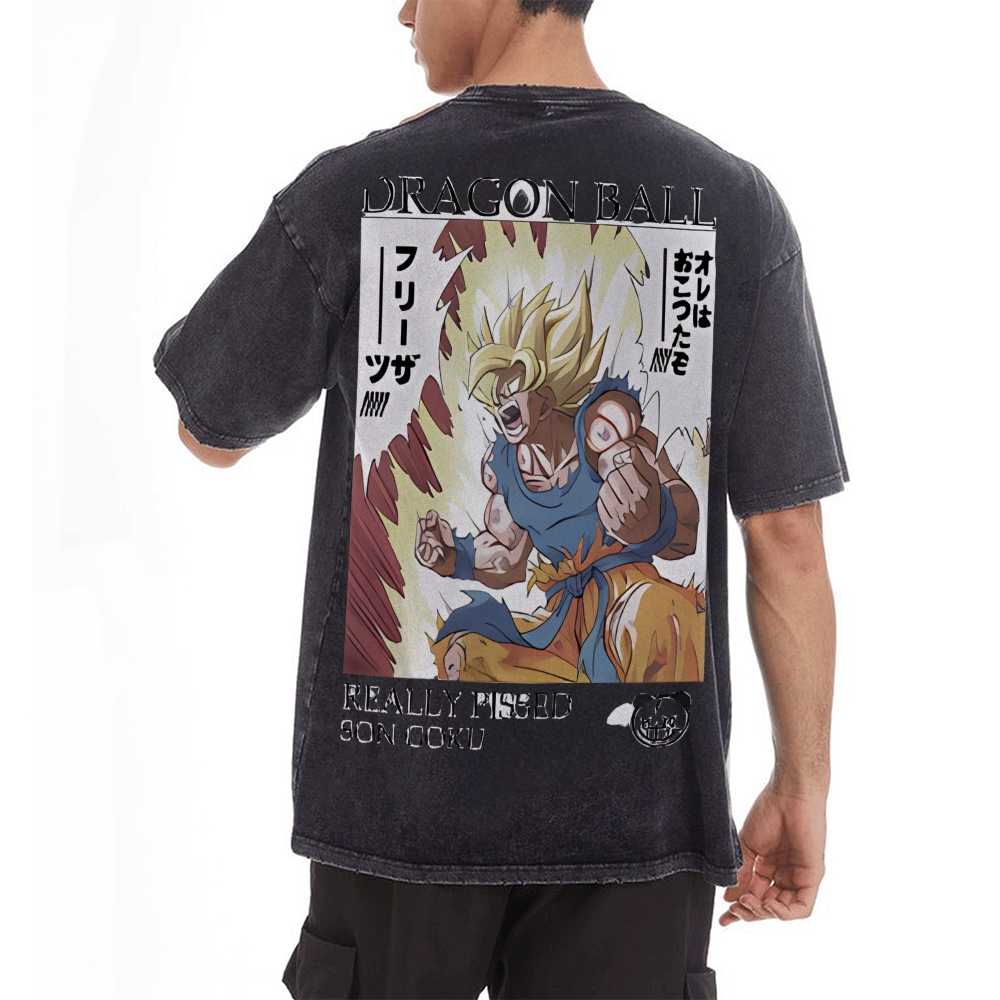 Goku Perfected Vintage T-Shirt | Dragon Ball Super