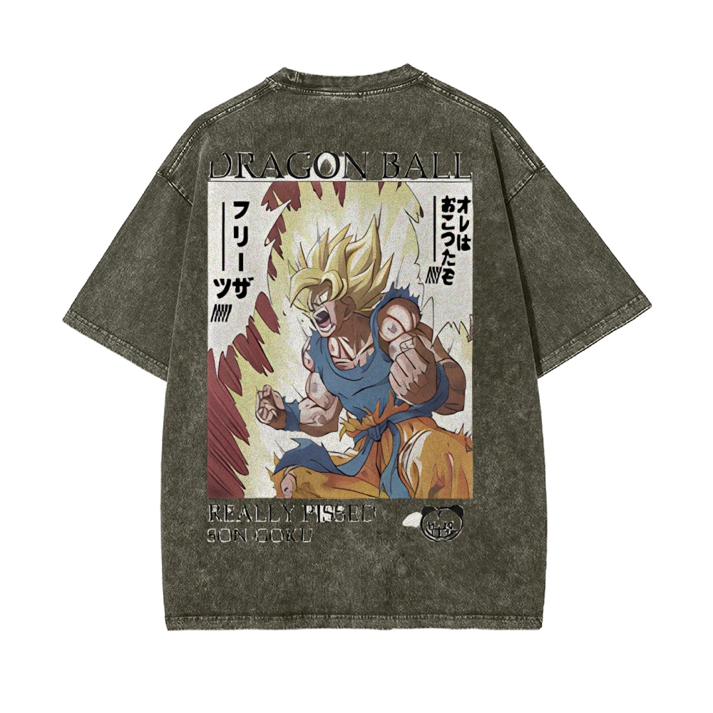 Goku Perfected Vintage T-Shirt | Dragon Ball Super