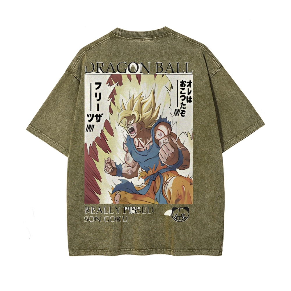 Goku Perfected Vintage T-Shirt | Dragon Ball Super