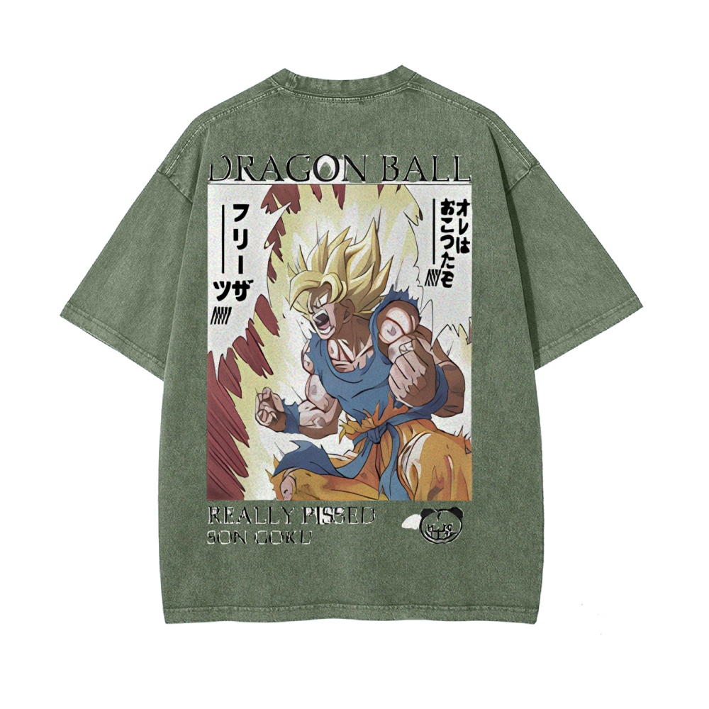 Goku Perfected Vintage T-Shirt | Dragon Ball Super