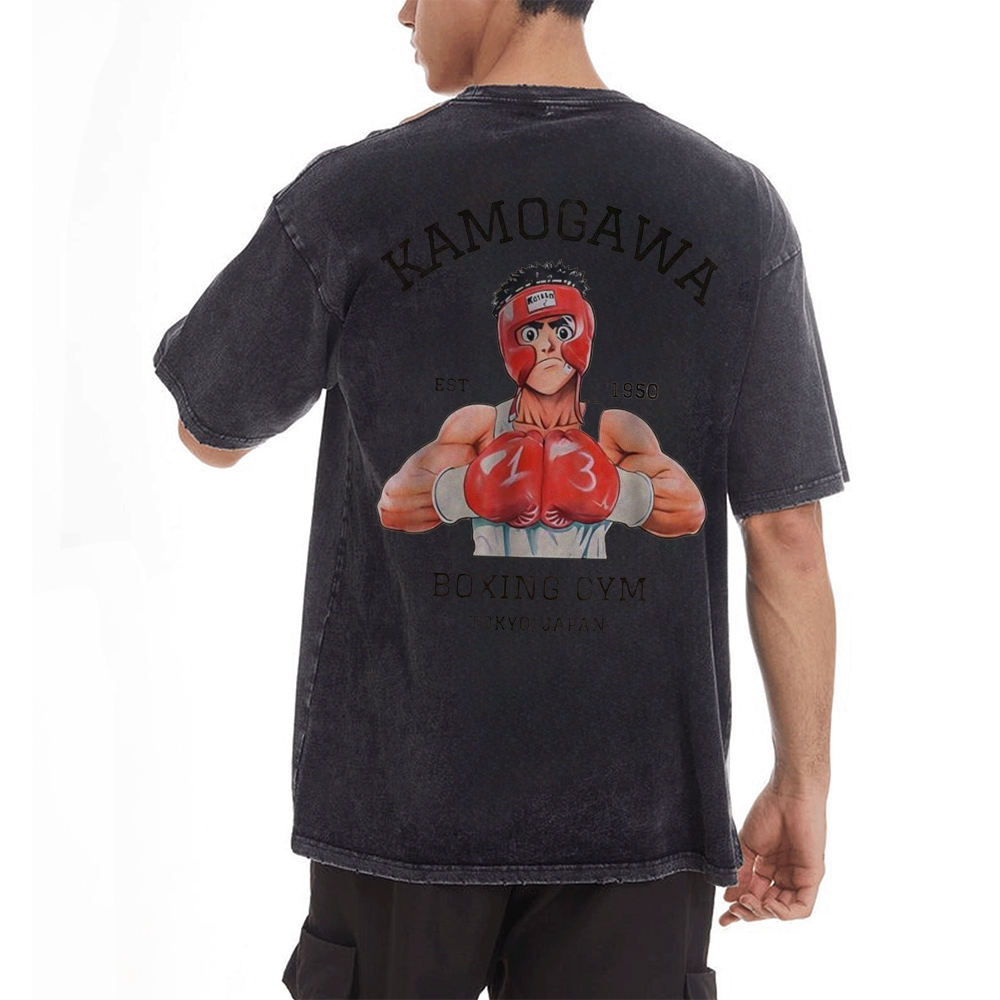Ippo Makunouchi Shirt, Hajime no Ippo Shirt, Anime Shirt, Vintage Tee