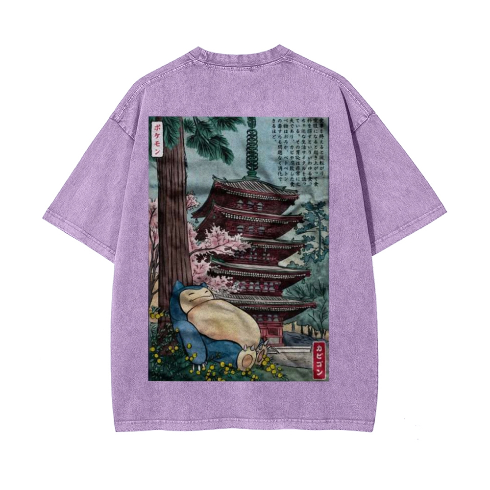 Snorlax Shirt, Pokemon Shirt, Anime Shirt, graphic Tee