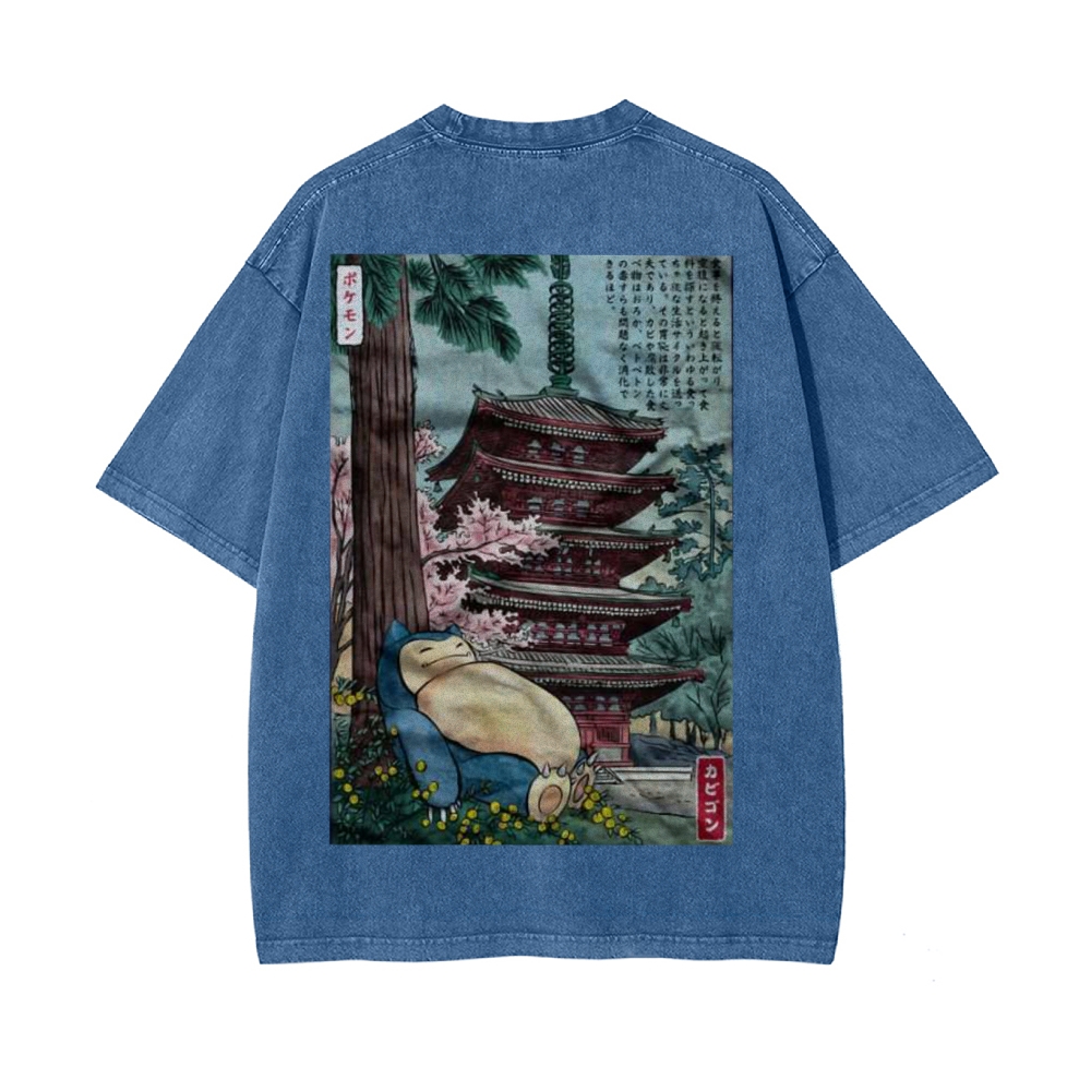 Snorlax Shirt, Pokemon Shirt, Anime Shirt, graphic Tee