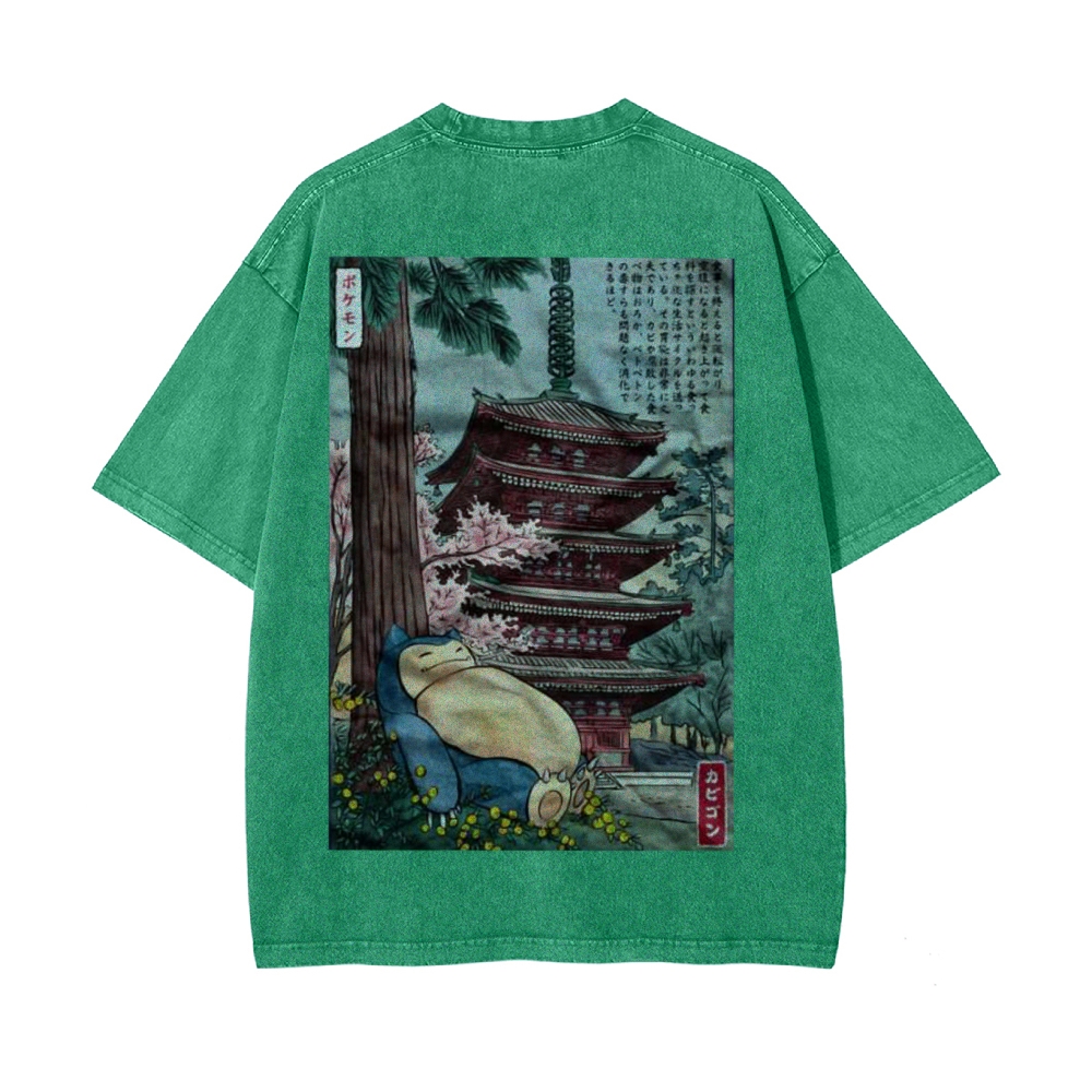 Snorlax Shirt, Pokemon Shirt, Anime Shirt, graphic Tee