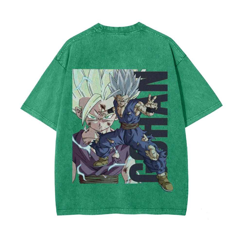 Son Gohan Vintage Oversized T-Shirt | Dragon Ball Super