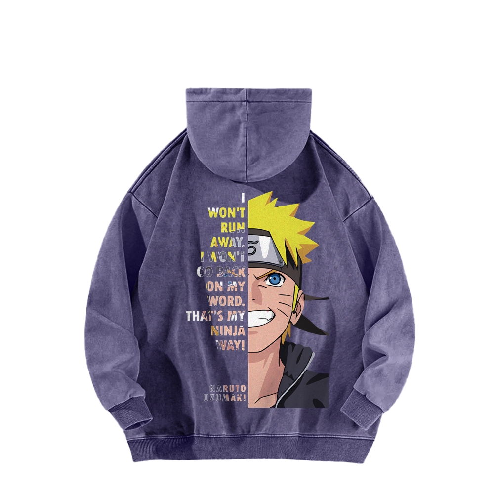 Naruto Vintage Oversized Hoodie | Naruto