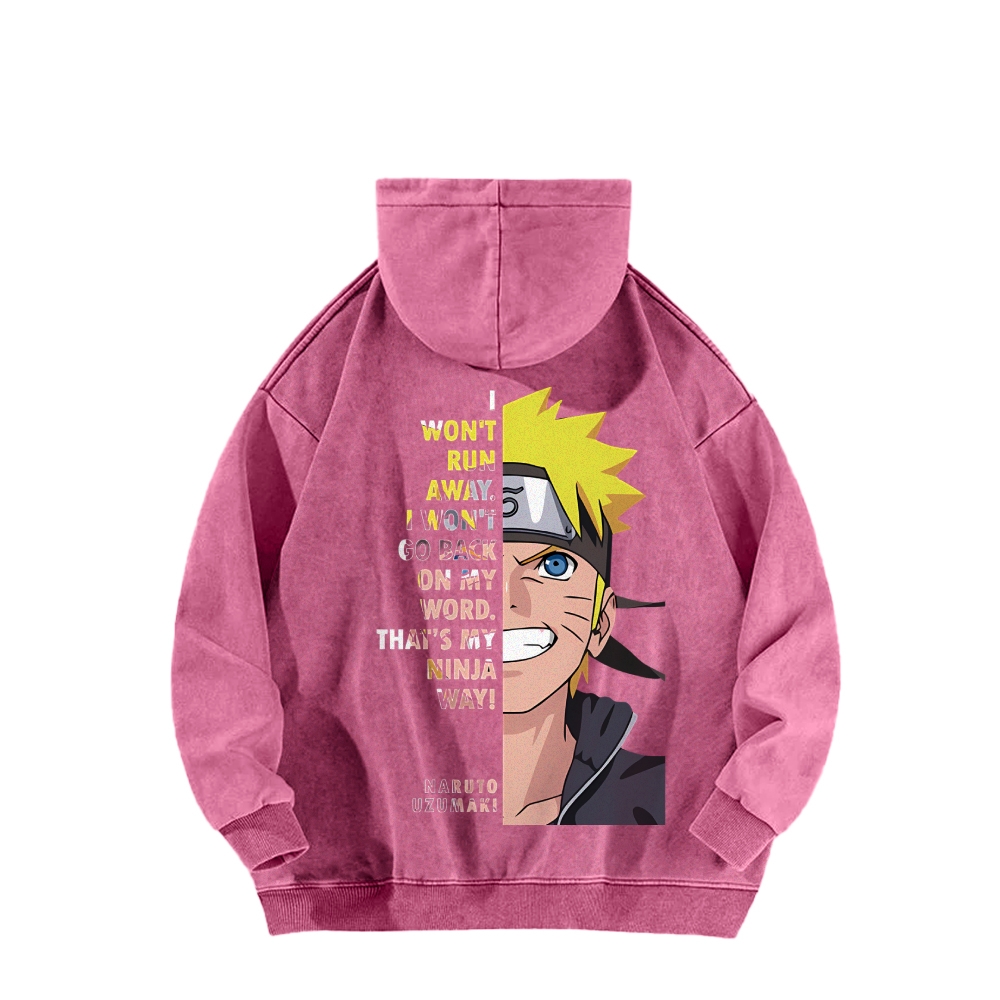 Naruto Vintage Oversized Hoodie | Naruto