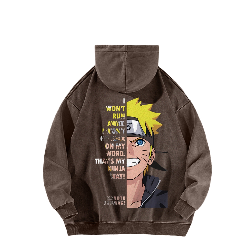 Naruto Vintage Oversized Hoodie | Naruto