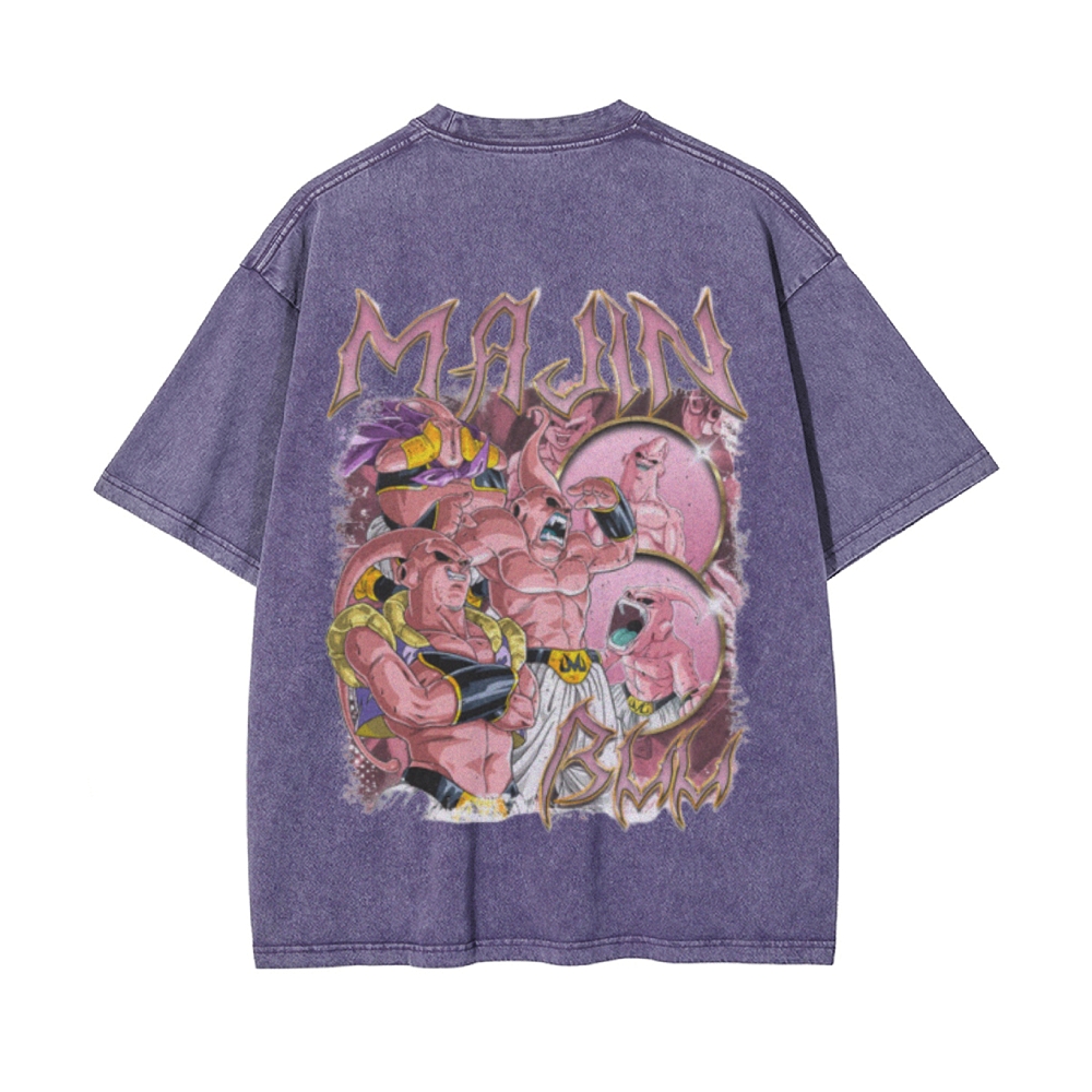 Majin Buu Vintage Oversized T-Shirt | Dragon Ball Super