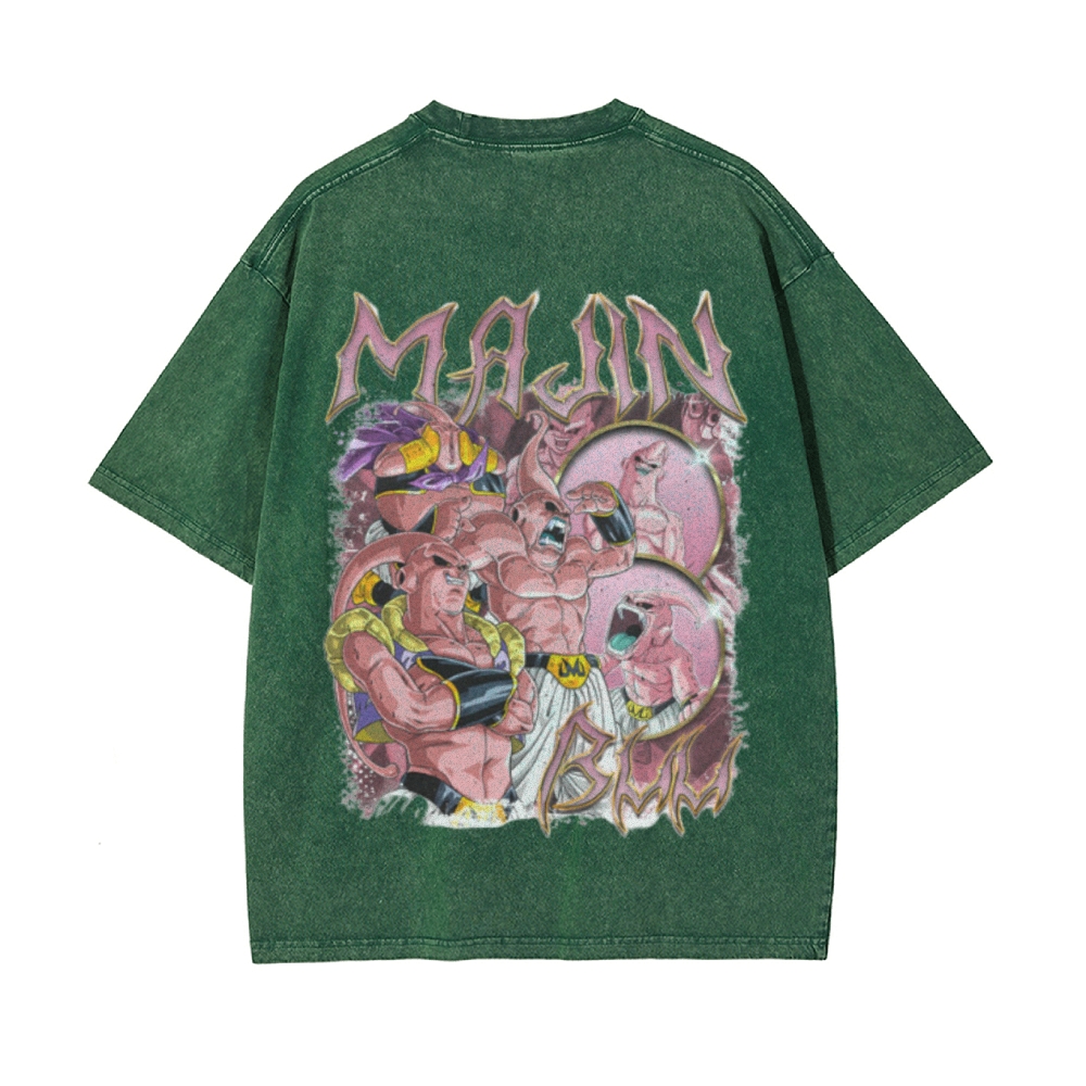 Majin Buu Vintage Oversized T-Shirt | Dragon Ball Super