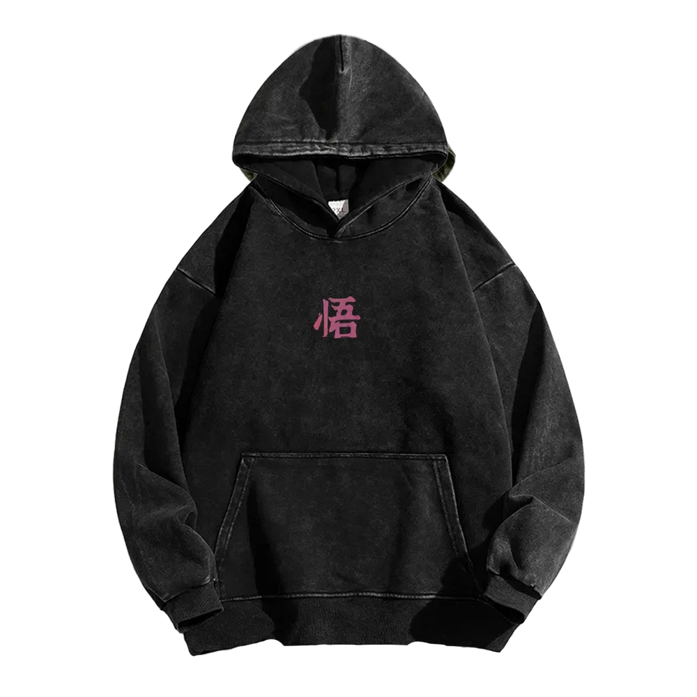 Goku Black Casual Washed Hoodie | Dragon Ball Super