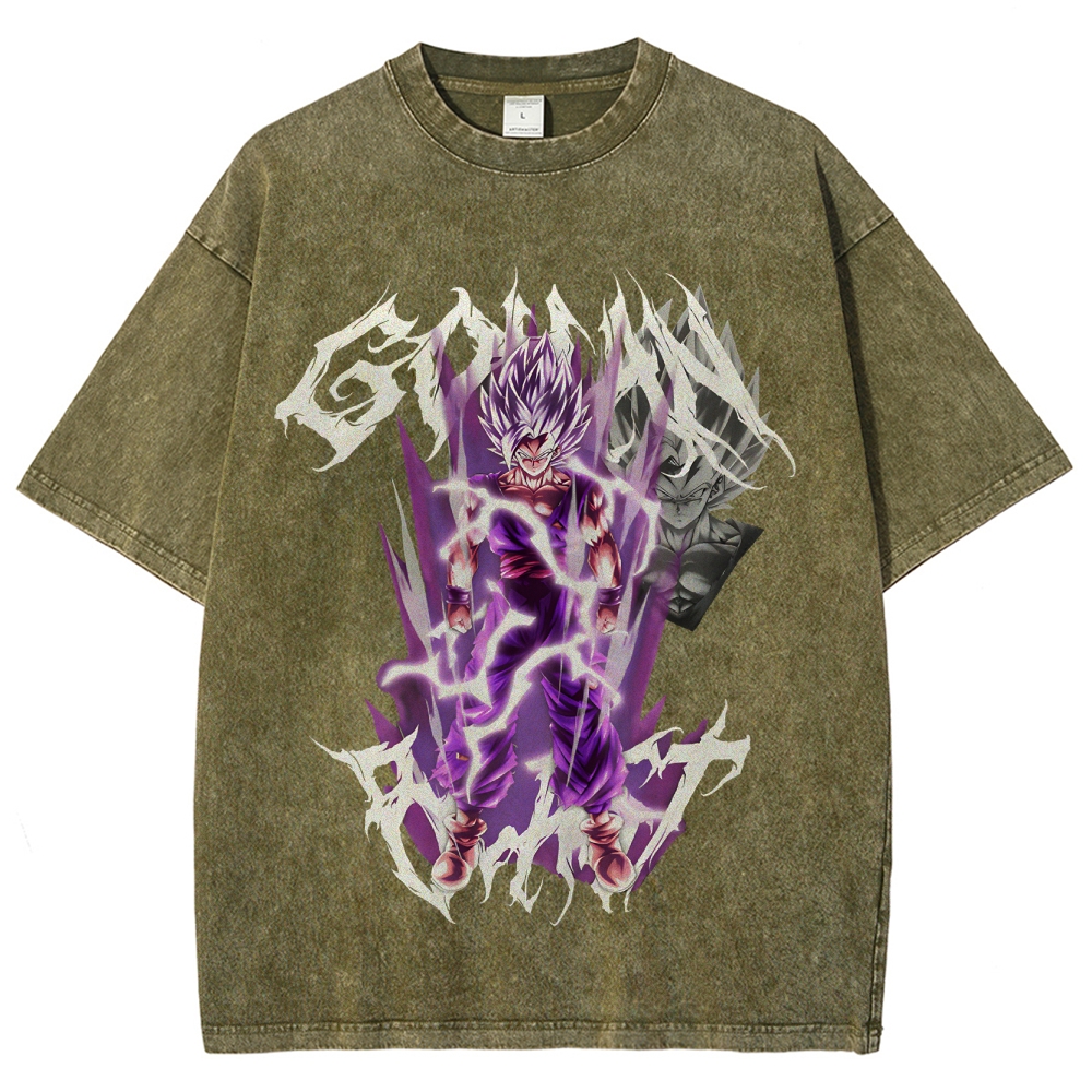 Gohan Beast Vintage Oversized T-Shirt | Dragon Ball SuperT-Shirt | Dragon Ball Super