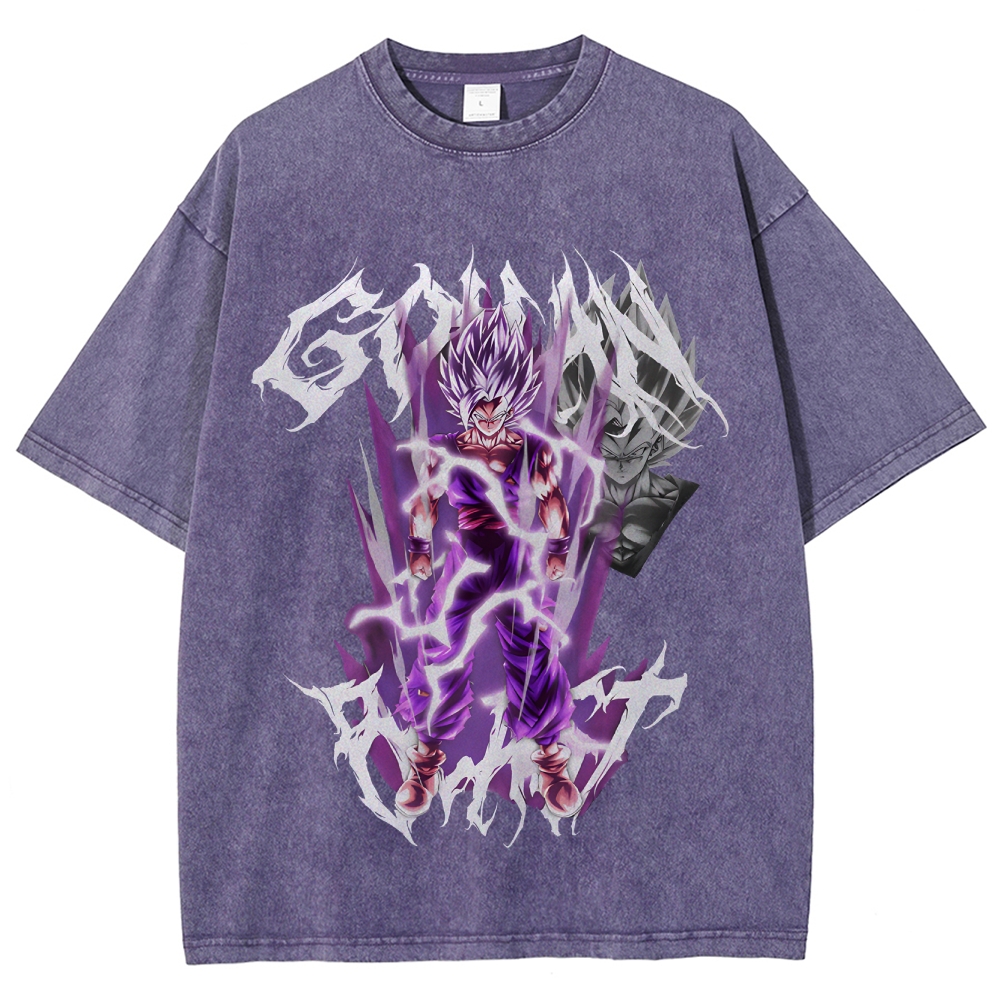 Gohan Beast Vintage Oversized T-Shirt | Dragon Ball SuperT-Shirt | Dragon Ball Super