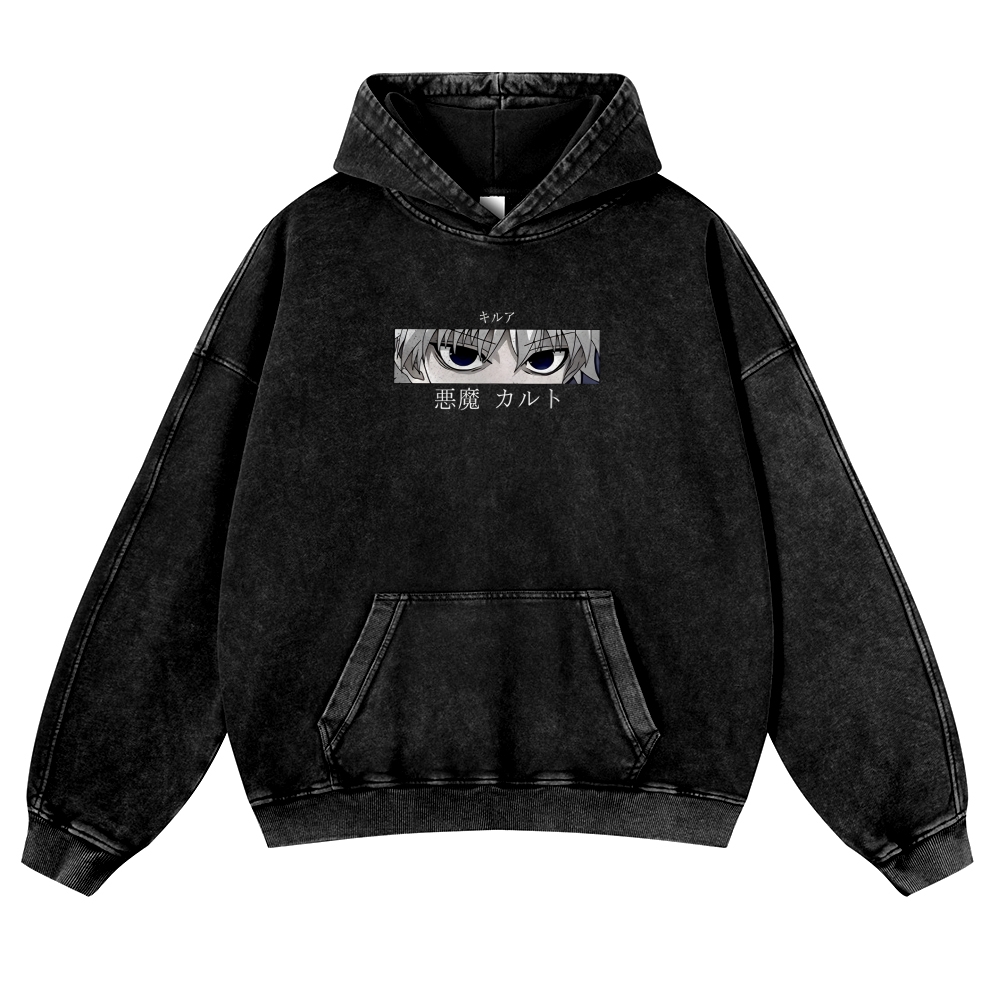 KILLUA EYES VINTAGE HOODIE