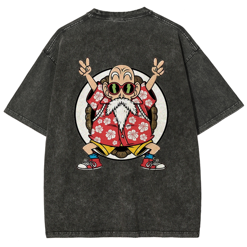 MASTER ROSHI Vintage Oversized T-Shirt | DRAGON BALL SUPER