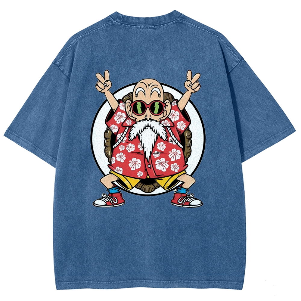 MASTER ROSHI Vintage Oversized T-Shirt | DRAGON BALL SUPER