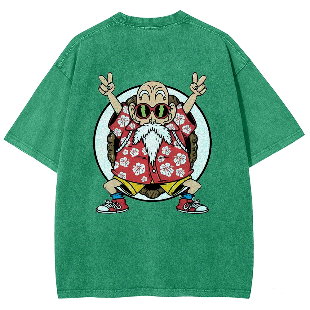MASTER ROSHI Vintage Oversized T-Shirt | DRAGON BALL SUPER