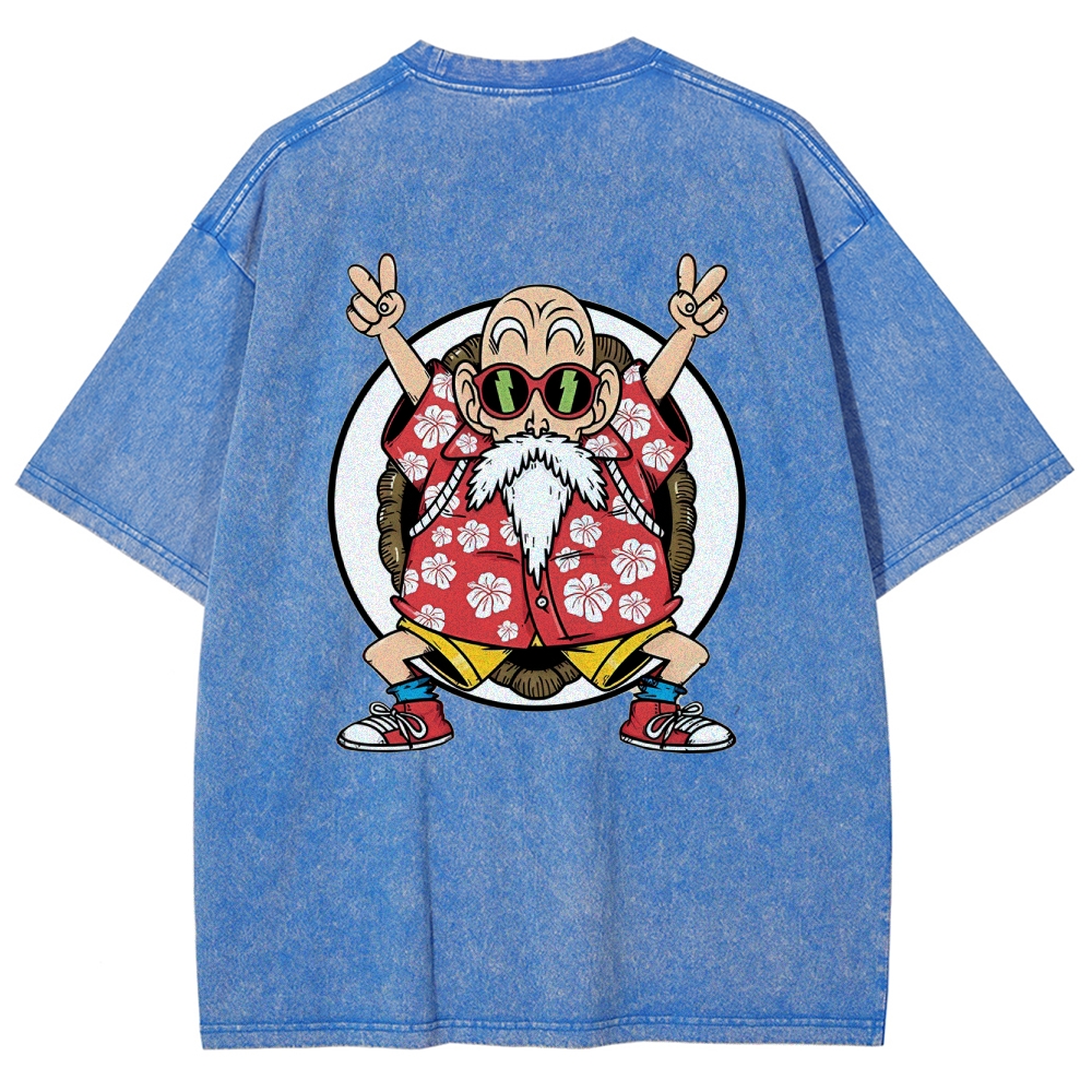 MASTER ROSHI Vintage Oversized T-Shirt | DRAGON BALL SUPER
