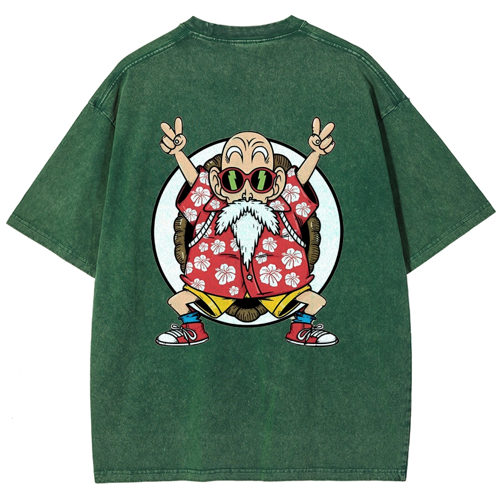 MASTER ROSHI Vintage Oversized T-Shirt | DRAGON BALL SUPER