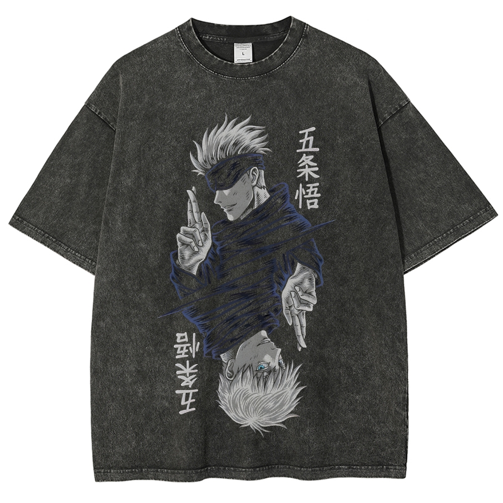 GOJO VINTAGE OVERSIZE WASHED T-SHIRT