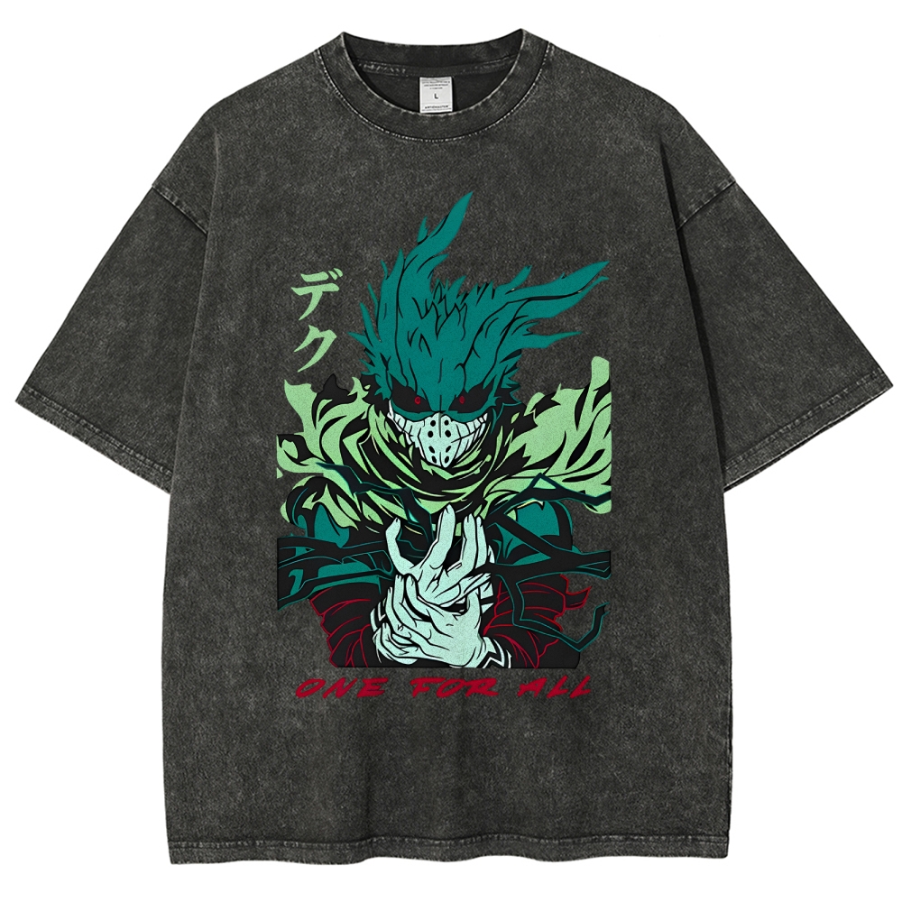 Deku Vintage T-Shirt || My Hero Academia