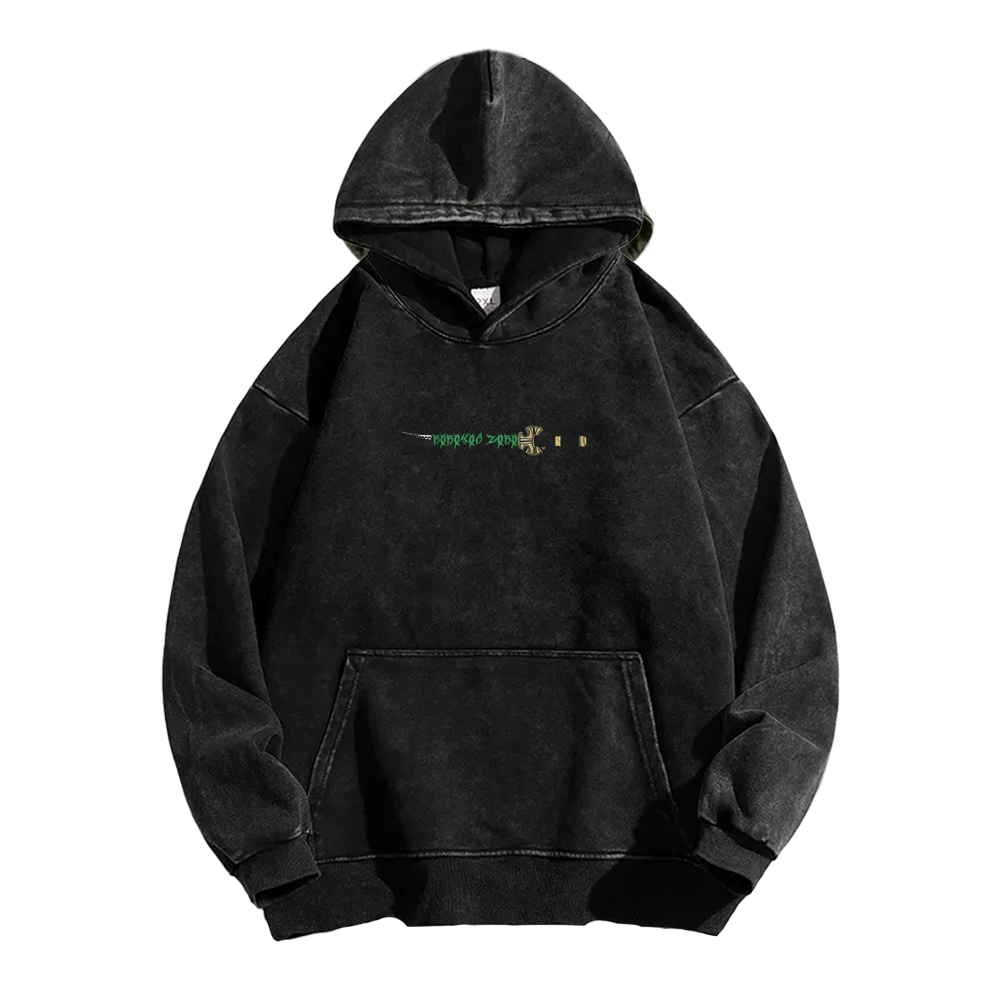 Zoro Vintage Washed Hoodie