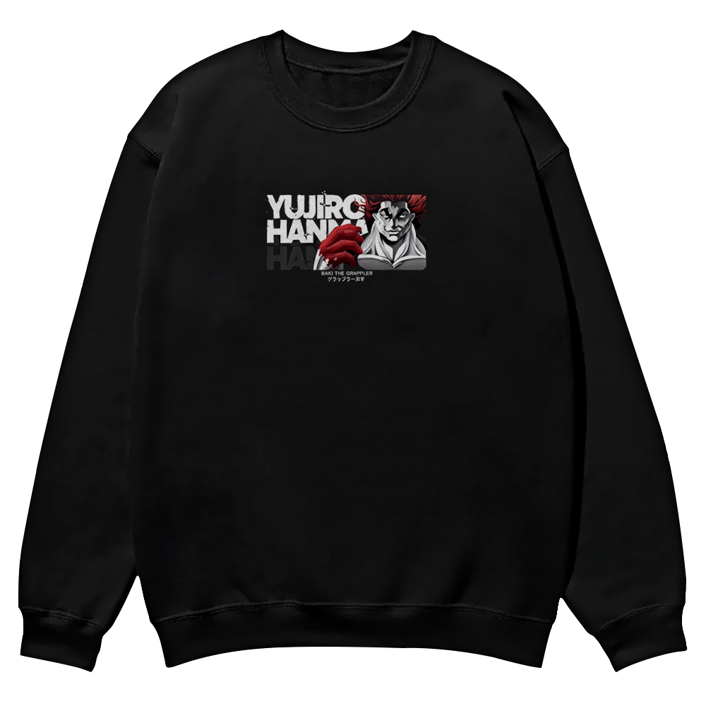 Yujiro Hanma Baki The Grappler Casual Crewneck Sweatshirt