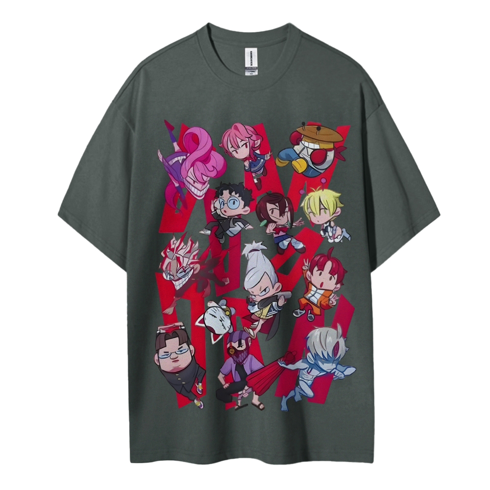 Dandadan Cotton Unisex Crew Neck Anime T-Shirt