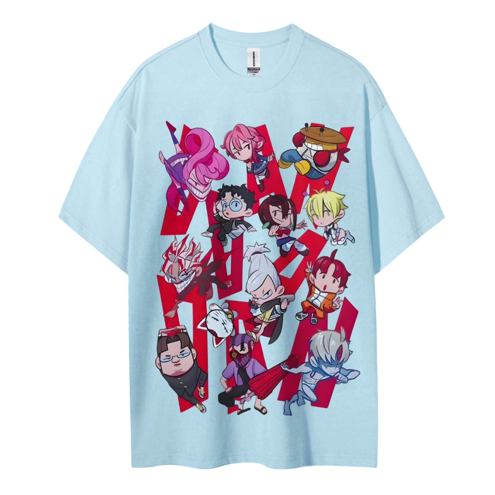 Dandadan Cotton Unisex Crew Neck Anime T-Shirt