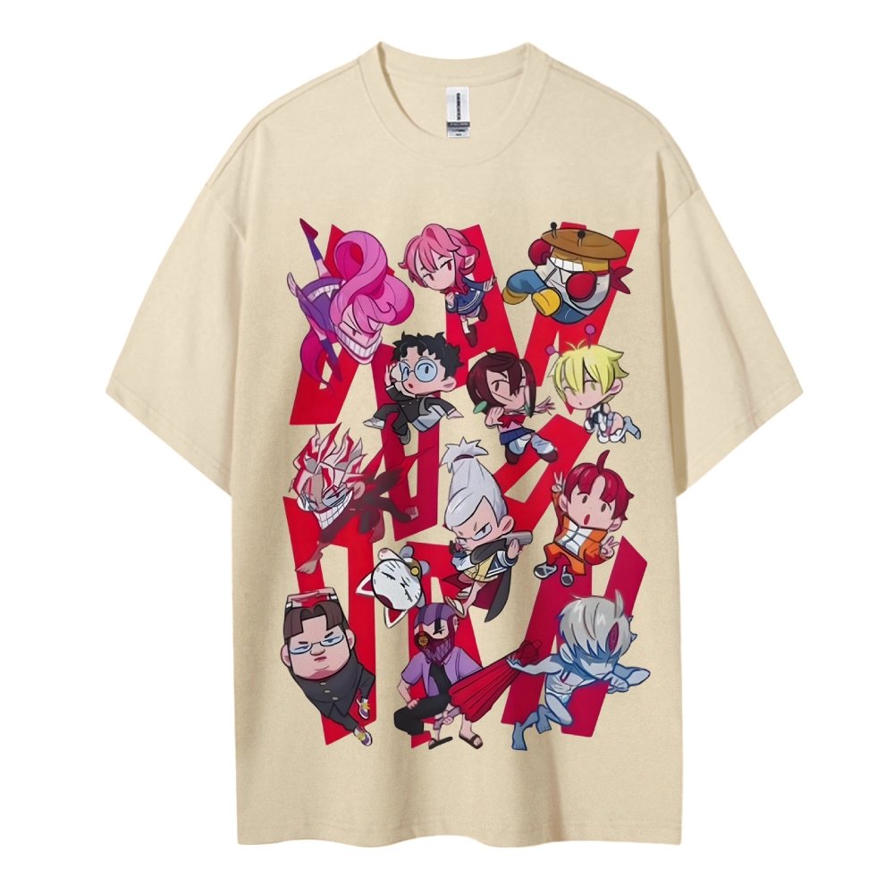 Dandadan Cotton Unisex Crew Neck Anime T-Shirt