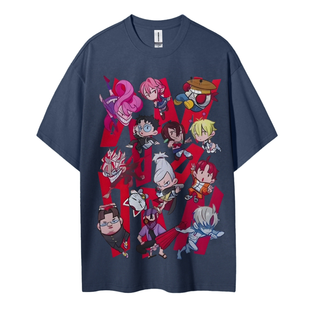 Dandadan Cotton Unisex Crew Neck Anime T-Shirt