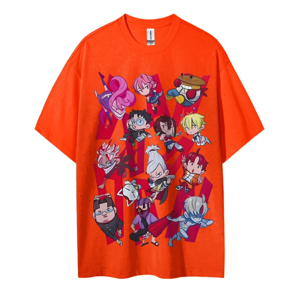 Dandadan Cotton Unisex Crew Neck Anime T-Shirt