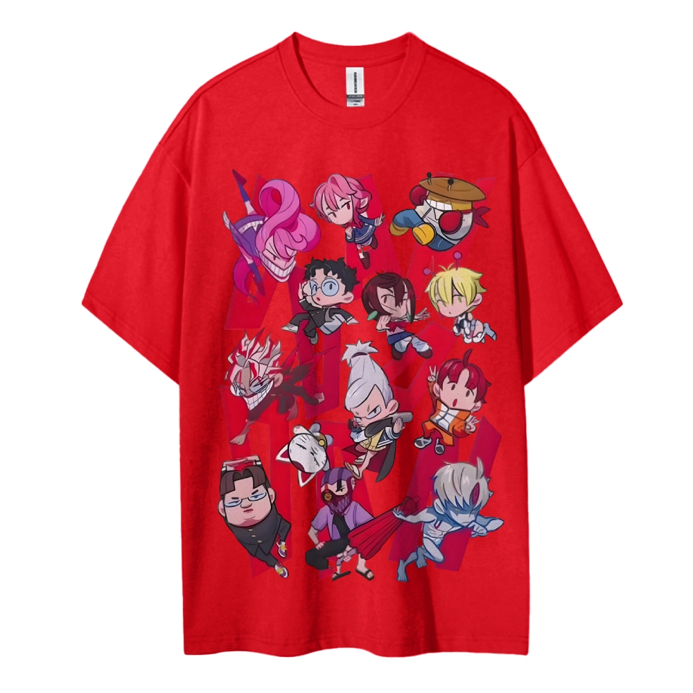 Dandadan Cotton Unisex Crew Neck Anime T-Shirt
