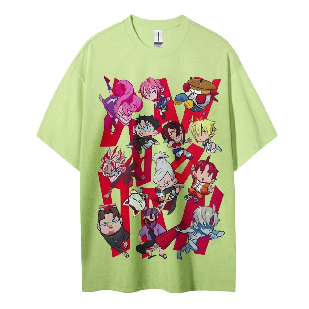 Dandadan Cotton Unisex Crew Neck Anime T-Shirt