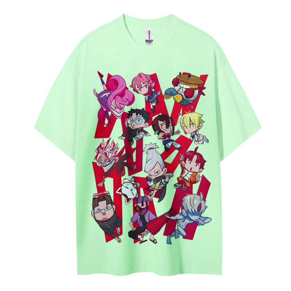 Dandadan Cotton Unisex Crew Neck Anime T-Shirt