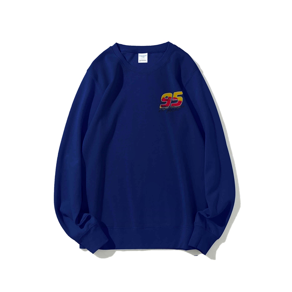 Casual Crewneck Sweatshirt|Crazy Racing McQueen