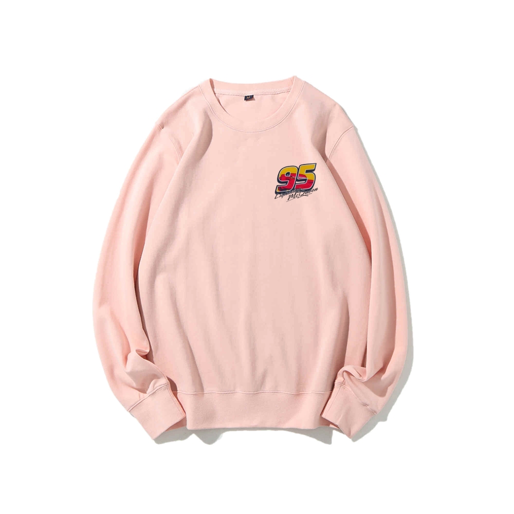 Casual Crewneck Sweatshirt|Crazy Racing McQueen