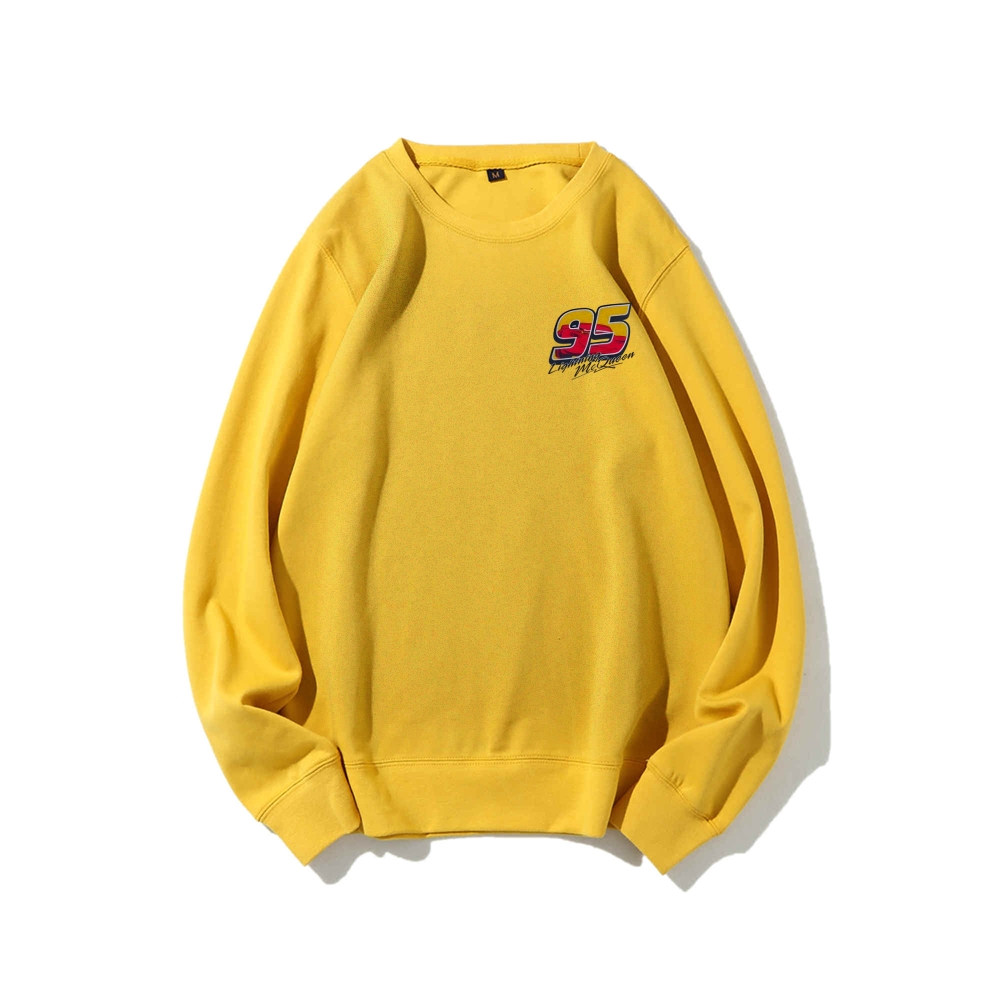 Casual Crewneck Sweatshirt|Crazy Racing McQueen
