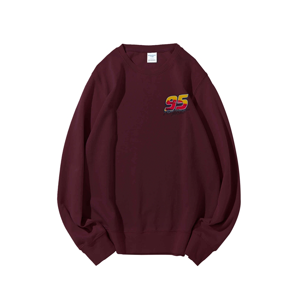 Casual Crewneck Sweatshirt|Crazy Racing McQueen
