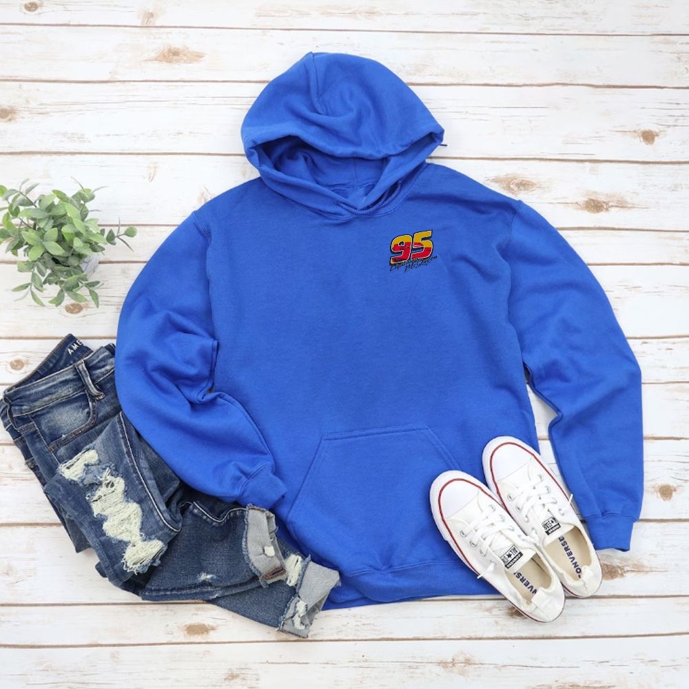 Crazy Racing McQueen Cotton Unisex  Anime Hoodie